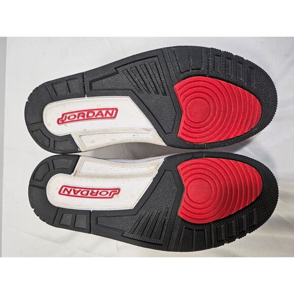 Jordan Flight TR 97 Mid “White Fire Cement” Air Jordan Shoes Size 8.5 - Picture 8 of 12